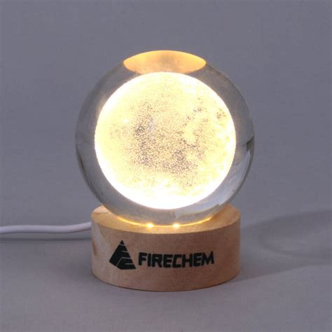 Fire Chem - Customized Crystal Ball Lamp | Corporate Gifts - Bigsmall