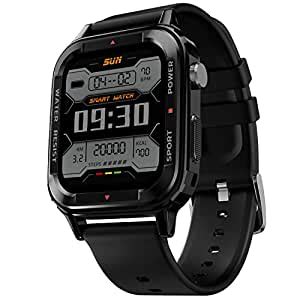 (Refurbished) Fire-Boltt Tank 1.85" Bluetooth Calling Smart Watch, 123 ...