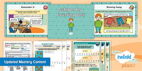 Y1 Addition and Subtraction Strategies PlanIt Maths Lesson 30
