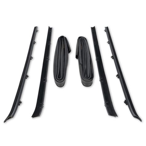 WEILEITE Front Door Window Channel Felt Trim Seal Weatherstrip Kit ...