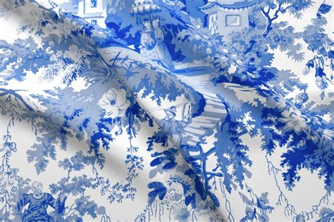 Blue And White Chinoiserie Fabric at Steve Courtney blog