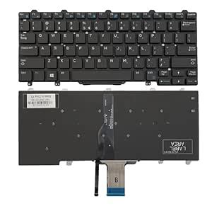 ATRON TECHNOLOGY Replacement Keyboard for DELL Latitude 7350 5290 E5250 ...