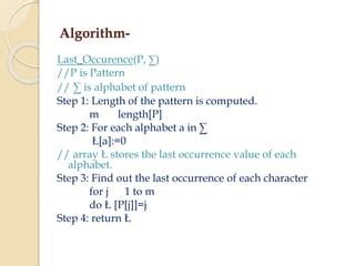 Image result for Boye Moree Algorithm