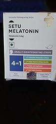 Setu Sleep Restore Melatonin 5mg - 30 Orally Dissolving Strips (Pack of ...