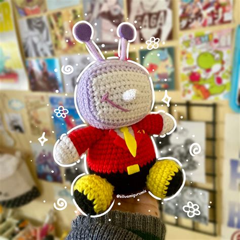 Mr. (Ant) Tenna Amigurumi Pattern - English - killuamigurumis's Ko-fi ...