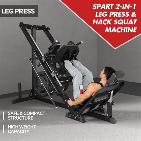 SPART Leg Press Hack Squat Machine, Professional India | Ubuy