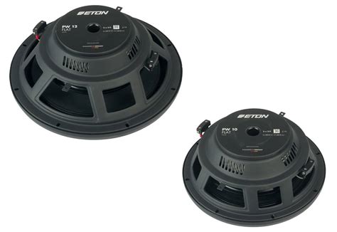 Subwoofer Attivo Eton USB8 - 20 Cm, 160W, Ingresso Alto Livello, Per Auto, Altezza 7,4 Cm