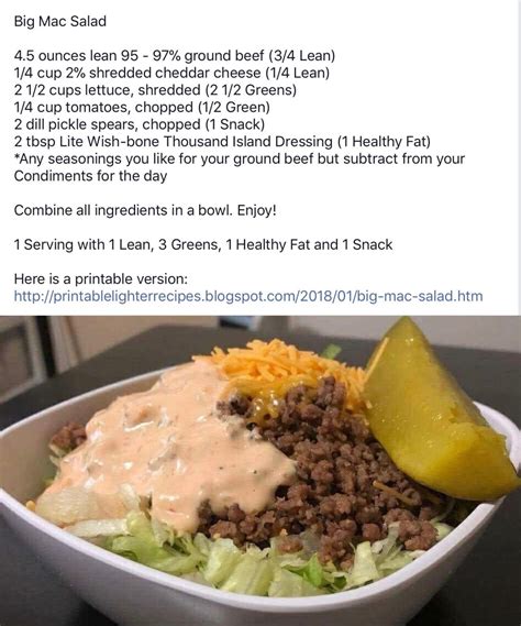 Optavia Big Mac Recipe - Banana-breads.com