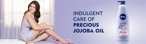 NIVEA Body Lotion, Oil in Lotion Cherry Blossom & Jojoba Oil, 400ml ...