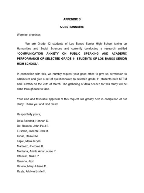 How to Fill Up Appendix B Form 的图像结果