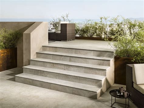 Porcelain stoneware outdoor floor tiles DUAL STEP by Ceramiche Caesar ...