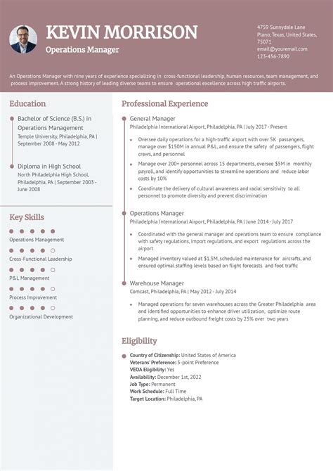 Federal Resume Templates Government Resume Examples & Templates For