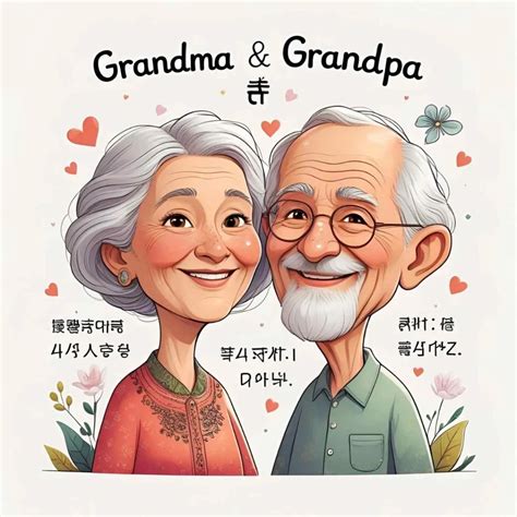 Grandma and Grandpa in Different Languages: A Global Tribute to ...