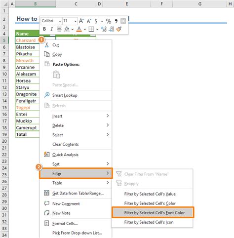 Image result for Countif Text Color Excel