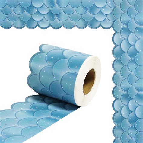 Buy Blue Bulletin Board Borders for Classroom 65Ft,Back-to-School ...
