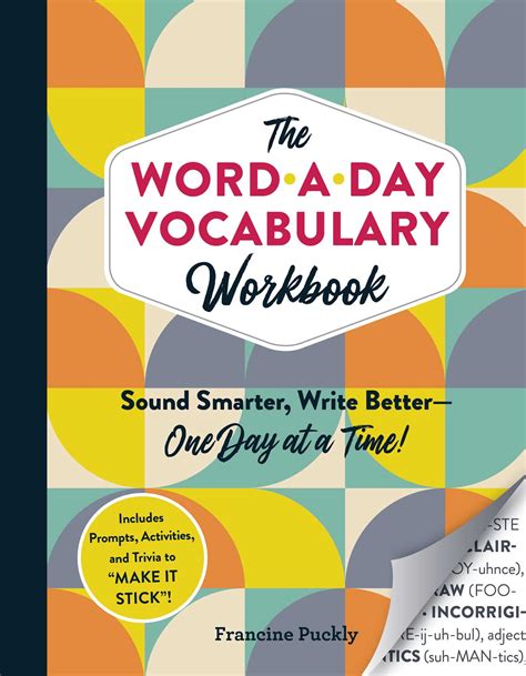 The Word-a-Day Vocabulary Workbook | Book by Francine Puckly | Official ...