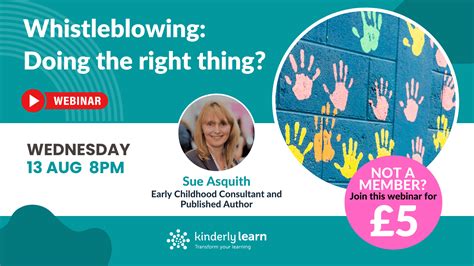 Whistleblowing in early years webinar – Kinderly
