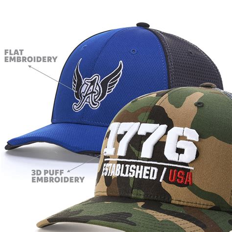 Custom hats Miami embroidery