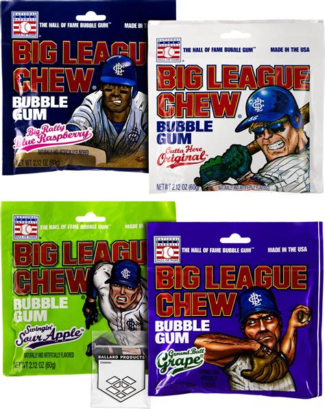 Amazon.com : Big League Chew- Watermelon Bubble Gum Flavor + For Games ...