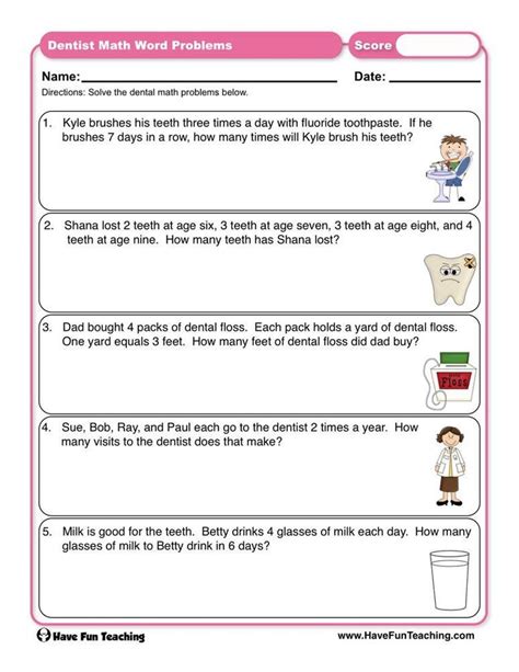 Word Problem Worksheet 的图像结果