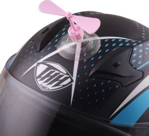 JB Racing HELMET DECORATION ROTATE FAN ROSE Helmet Mount Price in India ...