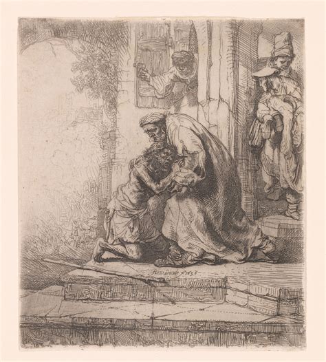 Rembrandt Harmenszoon van Rijn | The Return of the Prodigal Son ...
