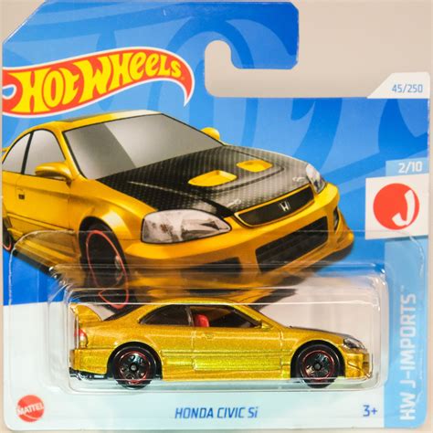 Hot Wheels Honda Civic SI HW J-imports - Etsy