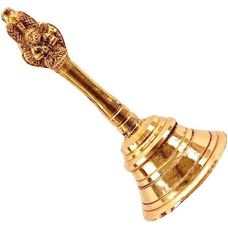 ILT Retail - Brass Puja Bell, Pooja Ghanti/Ghanta for Home and Temple ...