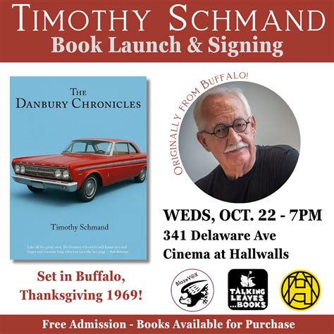 Timothy Schmand Reading & Signing | Talking Leaves...Books