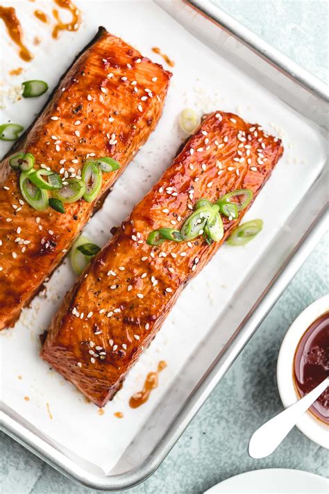Broiled Salmon with Asian Glaze