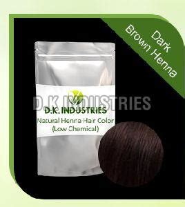 D.K Industries Ghaziabad - Dark Brown Henna Hair Color Manufacturer and ...