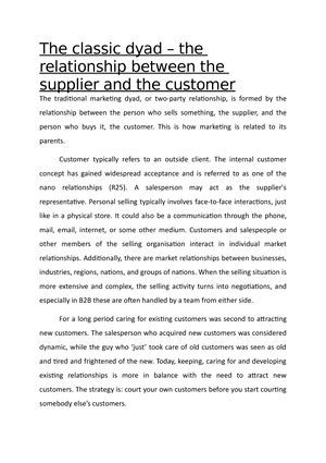 A different set of values marketing as tricks - A different set of ...