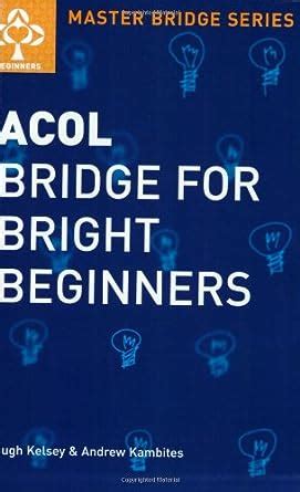 Buy Acol Bridge for Bright Beginners Book Online at Low Prices in India ...