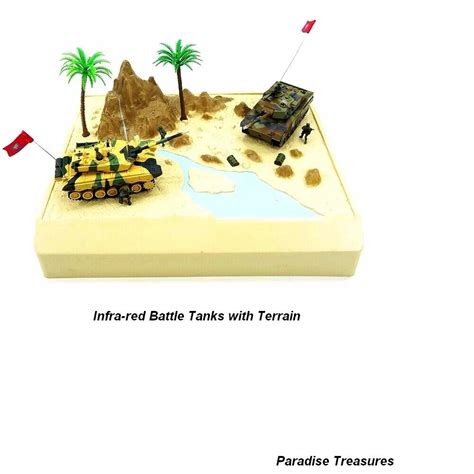 Rc Battling Tanks Set Of 2 Infrared Radio Remote Control | Desertcart INDIA