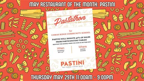 May ROTM: Pastini, Pastini, Eugene, 29 May 2025 | AllEvents