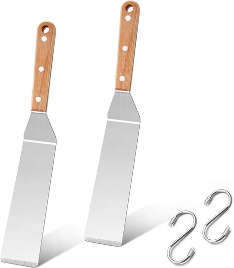 Metal Spatula Set of 2, HaSteeL 12In Long Stainless India | Ubuy
