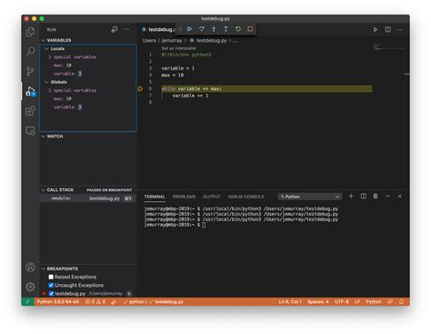 Image result for Debugging Python Code in Vscode