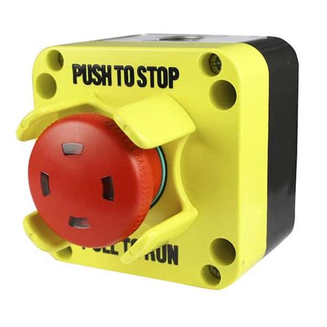 ASI Emergency Stop Button Control Station with Visual India | Ubuy