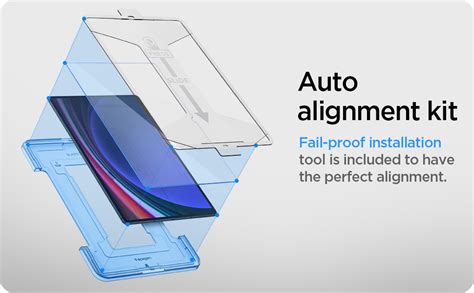 Spigen EZ Fit Tempered Glass Screen Protector Guard for Galaxy Tab S10 ...