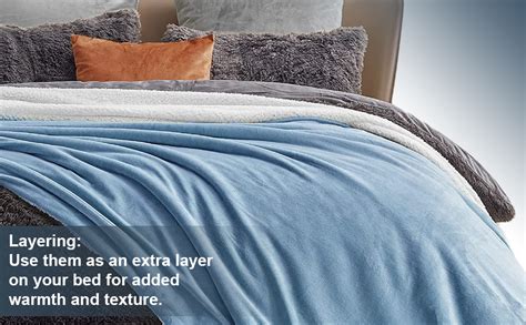 Buy BSB HOME Polyester Micromink Summer AC Blanket Sherpa Super Soft ...