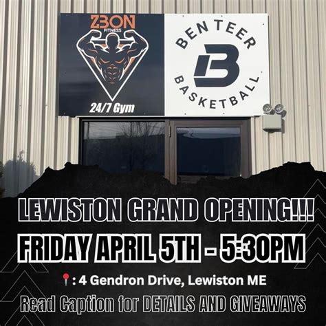 LEWISTON 24/7 GYM GRAND OPENING, 4 Gendron Drive, Lewiston, ME, 5 April ...