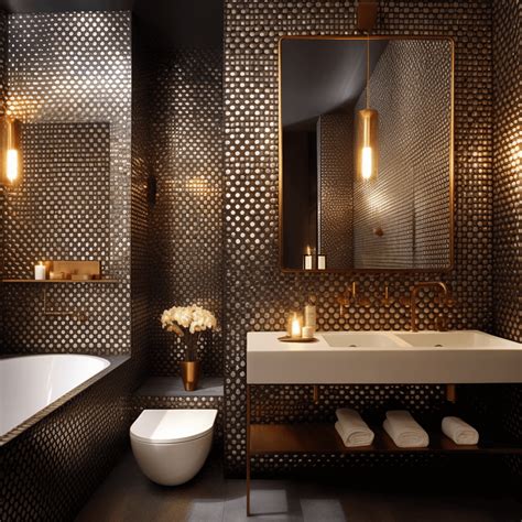 Sophisticated Retreat: Inspiring Bathroom Tile Design Ideas