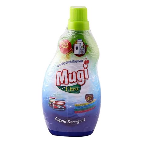 Mugi Liquid Detergent 1 Liter (Buy ONE Get ONE Free) : Amazon.in ...
