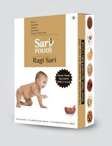 Sari Foods Ragi Sari Infant Cereal (6 Months - 24 Months) Wheat Rice ...