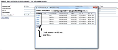 Finacle Training Lesson 19 - Certificates Discharge
