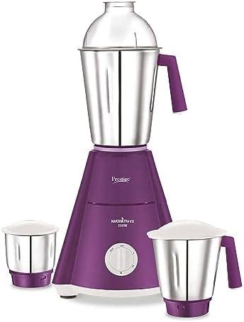 Buy Prestige 500 Watts Apex Mixer Grinder with 3 Stainless Steel Jars|3 ...