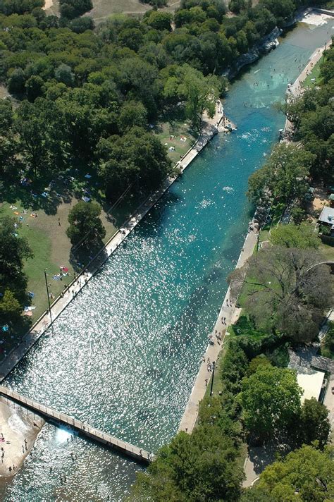 Barton Springs Pool, Austin, Texas, USA | Places to visit, Places to travel, Places to go