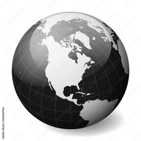 Globe Black White 的图像结果