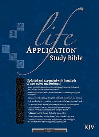 Life Application Study Bible : Amazon.in: Books