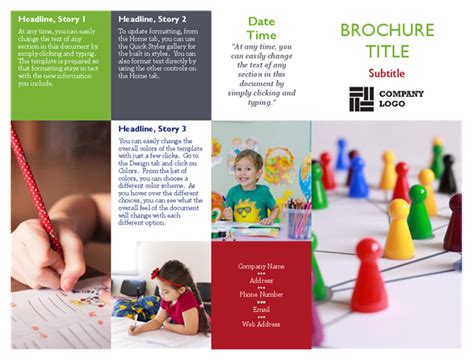 Image result for Informational Brochure Example